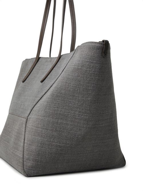 Borsa donna forma a trapezio Brunello Cucinelli | MB8TD2571C196